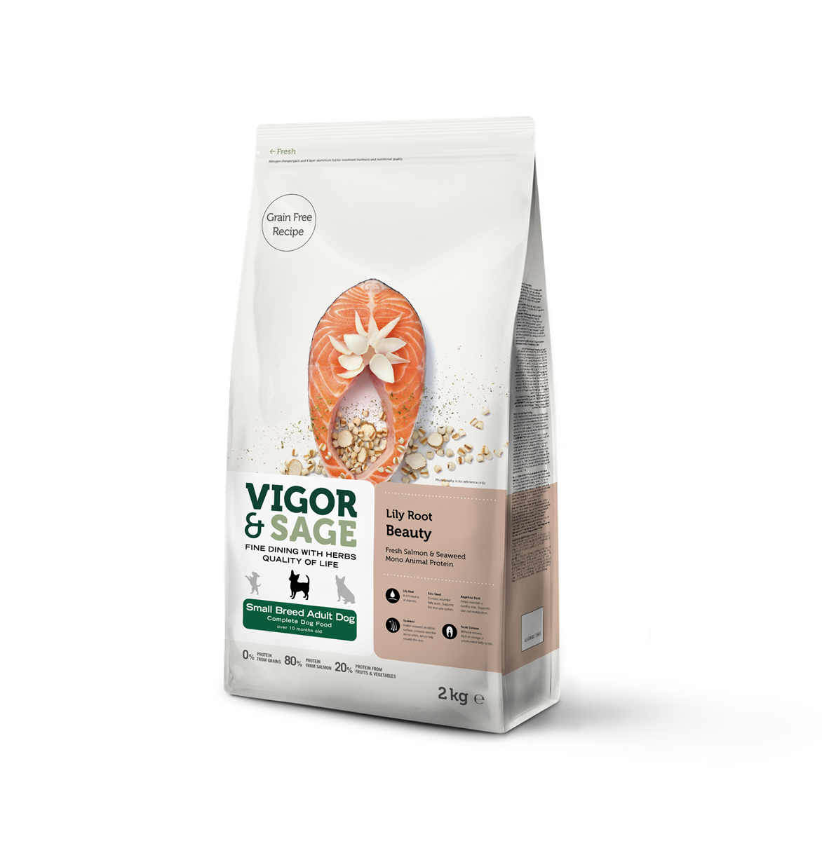 VS Lily Root Beauty Small Adult Dog Food 2KG