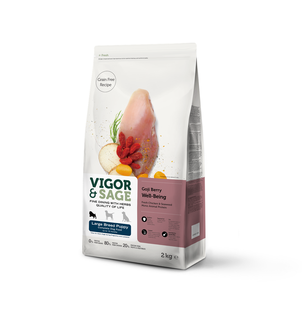 VS Goji Berry Well-Being Large Breed Puppy 2KG